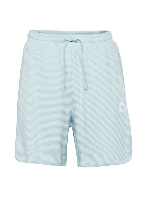 PUMA PUMA Панталон 'CLASSICS'  светлосиньо / бяло