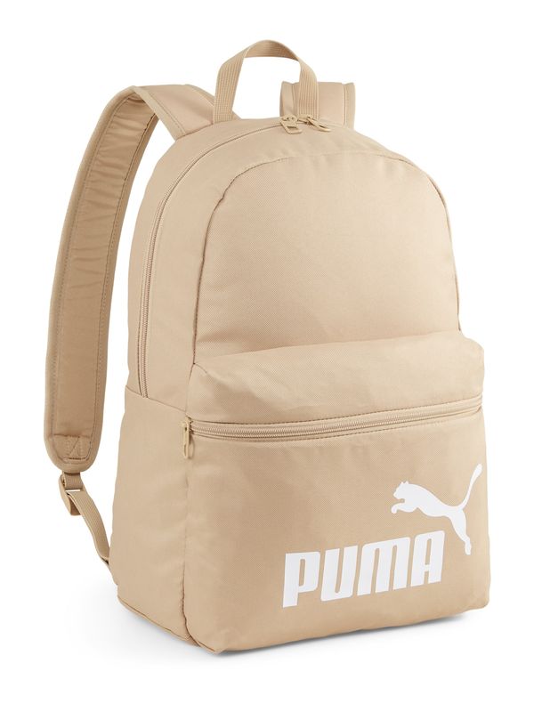 PUMA PUMA Раница 'Phase'  бежово / бяло