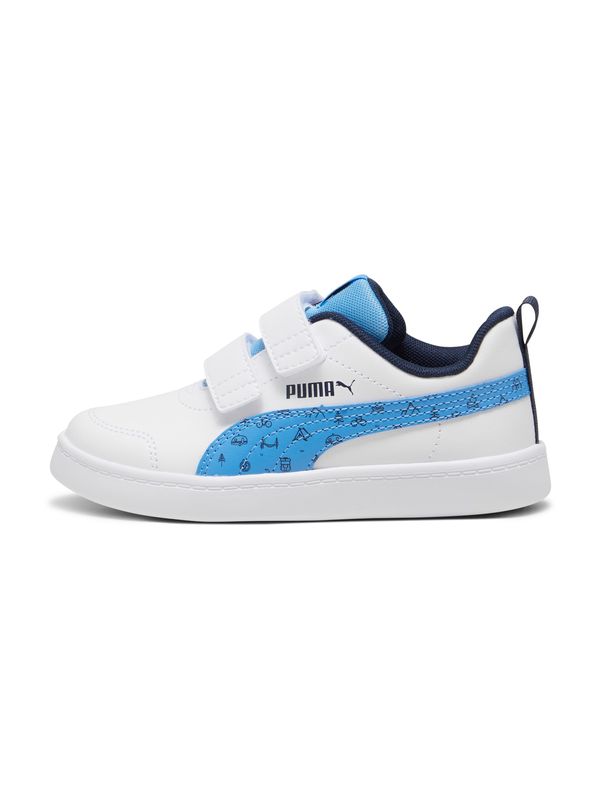 PUMA PUMA Сникърси ''Courtflex v2 Woods'  синьо / бяло