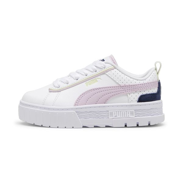 PUMA PUMA Сникърси 'Mayze Match Point'  нейви синьо / светложълто / пастелнолилаво / бяло