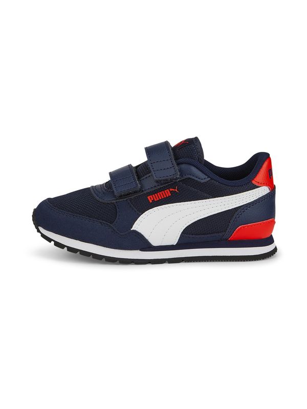 PUMA PUMA Сникърси 'Runner v3 V PS'  синьо / нейви синьо / бяло