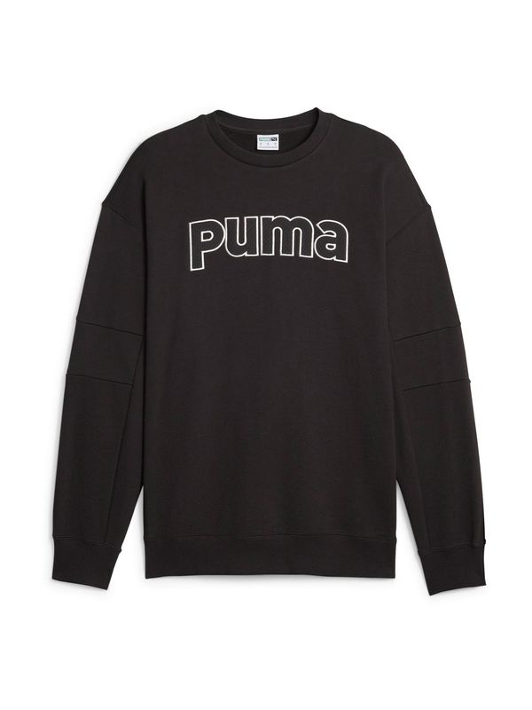 PUMA PUMA Спортен блузон  черно / бяло