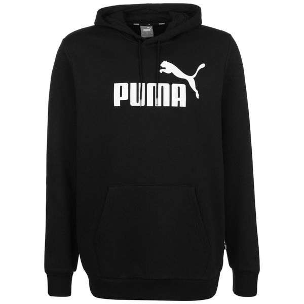 PUMA PUMA Спортен блузон 'Essentials'  черно / бяло