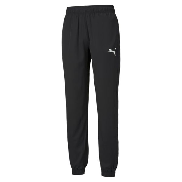 PUMA PUMA Спортен панталон 'Active'  черно / бяло