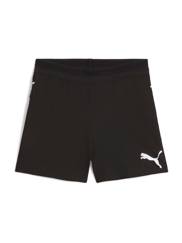 PUMA PUMA Спортен панталон  черно / бяло