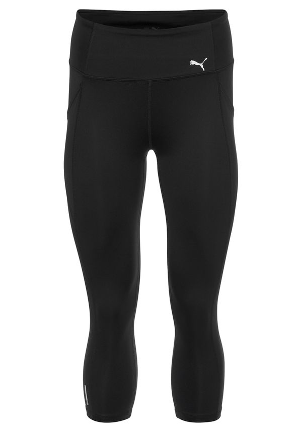 PUMA PUMA Спортен панталон  черно / бяло