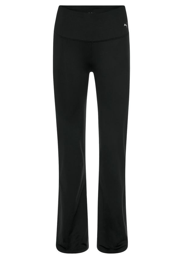 PUMA PUMA Спортен панталон  черно / бяло