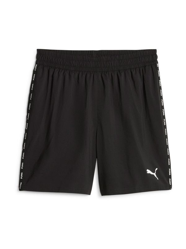 PUMA PUMA Спортен панталон  черно / мръсно бяло