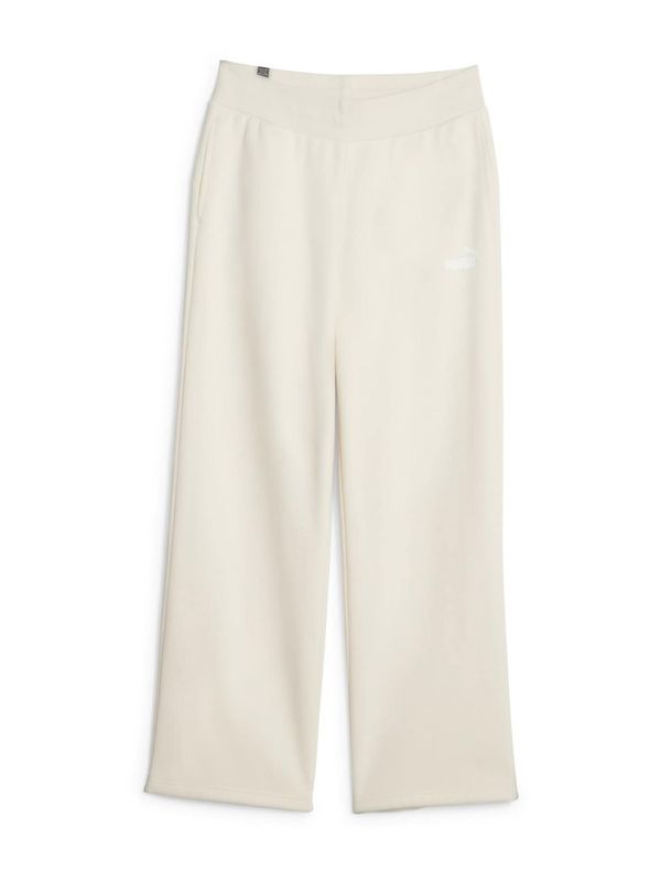 PUMA PUMA Спортен панталон 'ESS+'  бяло / мръсно бяло