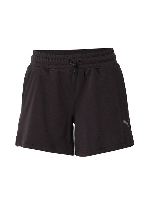 PUMA PUMA Спортен панталон 'MOTION 5'  сиво / черно