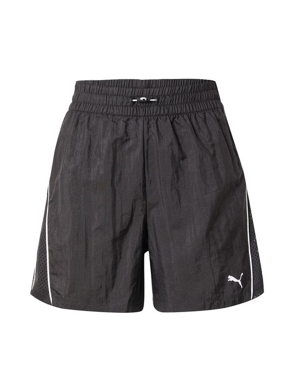 PUMA PUMA Спортен панталон 'MOVE WOVEN'  черно / бяло