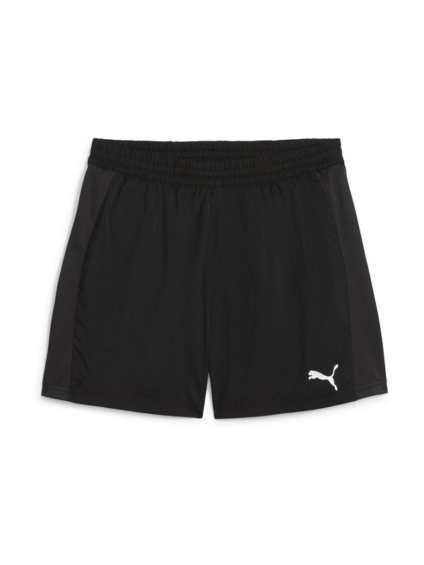 PUMA PUMA Спортен панталон 'RUN FAVORITE'  жълто / черно / бяло