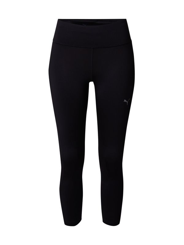 PUMA PUMA Спортен панталон 'RUN FAVORITES VELOCITY'  сребърно сиво / черно