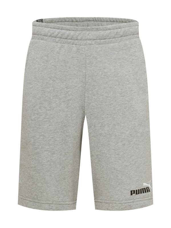 PUMA PUMA Спортен панталон  сиво / черно / бяло