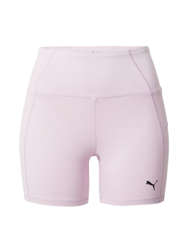 PUMA PUMA Спортен панталон 'Studio Foundation'  лилав / черно