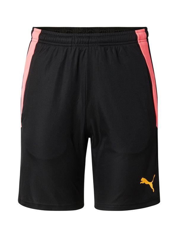 PUMA PUMA Спортен панталон 'teamLIGA'  къри / светлорозово / черно