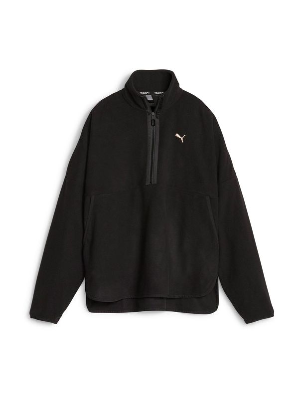 PUMA PUMA Спортен пуловер 'Polar'  черно / бяло