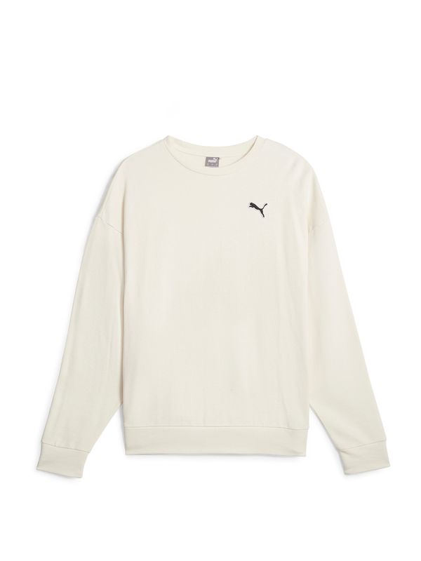 PUMA PUMA Спортен суитшърт с качулка 'Better Essentials'  кремаво / черно