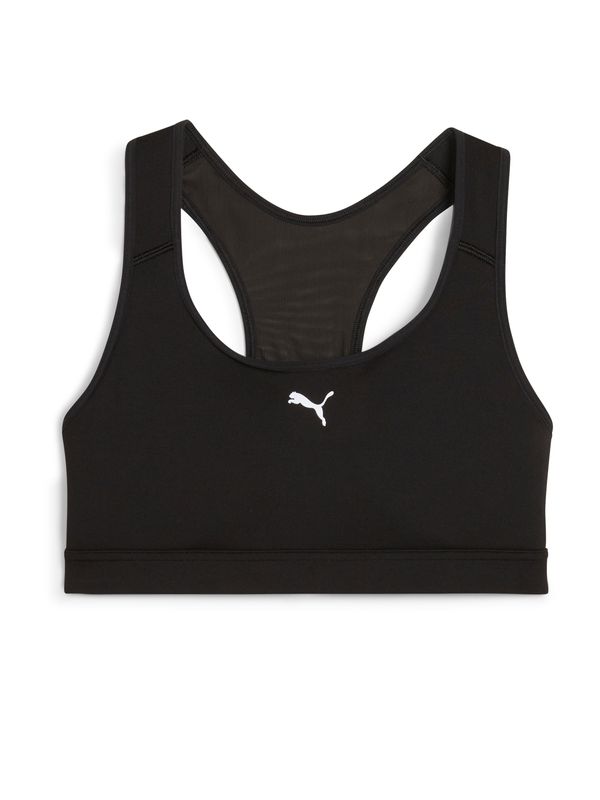 PUMA PUMA Спортен сутиен '4Keeps'  черно / бяло