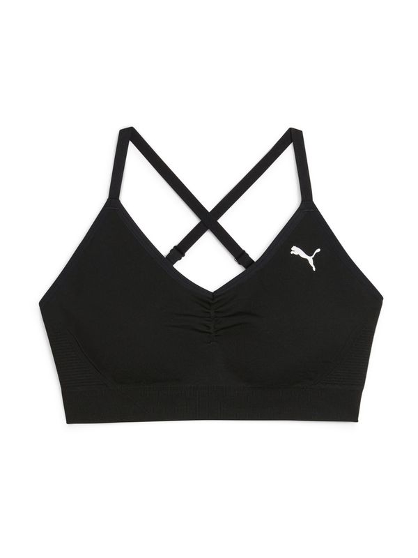 PUMA PUMA Спортен сутиен 'Move Shapeluxe'  черно / бяло