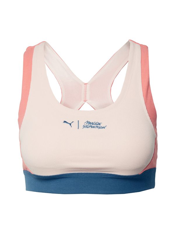 PUMA PUMA Спортен сутиен  небесносиньо / бледорозово / пепел от рози