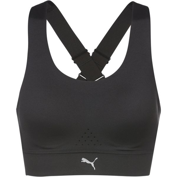 PUMA PUMA Спортен сутиен 'PWRbreathe'  черно / бяло