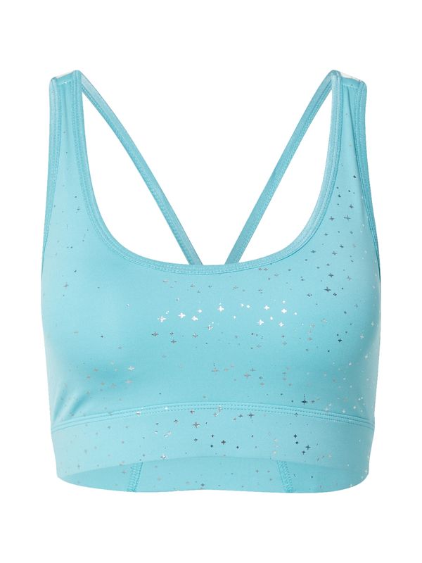 PUMA PUMA Спортен сутиен  светлосиньо / сребърно