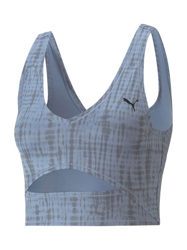 PUMA PUMA Спортен топ  гълъбово синьо / сиво / черно