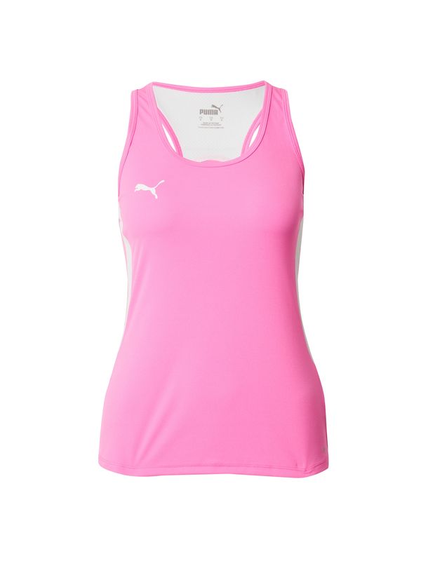 PUMA PUMA Спортен топ  лимон / светлорозово / бяло