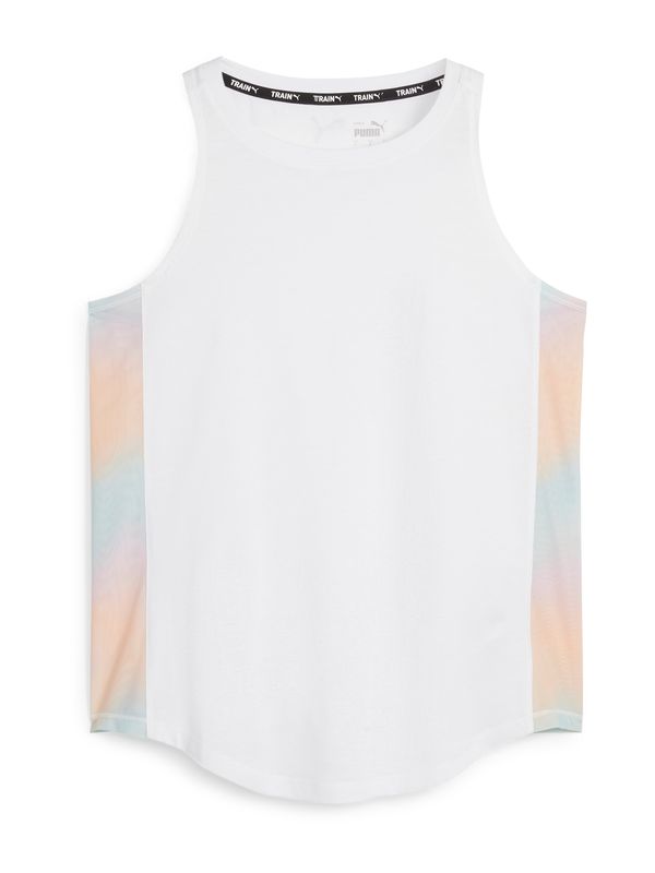 PUMA PUMA Спортен топ 'SUMMER DAZE'  светлосиньо / пастелнолилаво / пастелно оранжево / бяло