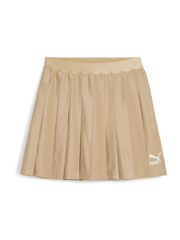 PUMA PUMA Спортна пола  светлокафяво / бяло