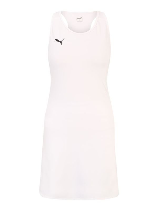 PUMA PUMA Спортна рокля 'TeamGoal'  черно / бяло