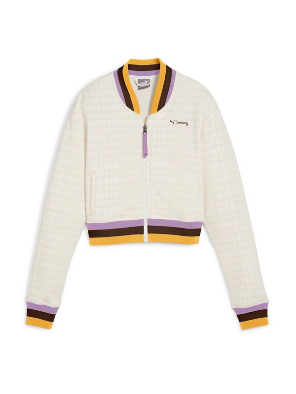 PUMA PUMA Спортна жилетка с качулка 'LEMLEM'  бежово / кафяво / лилав / бяло