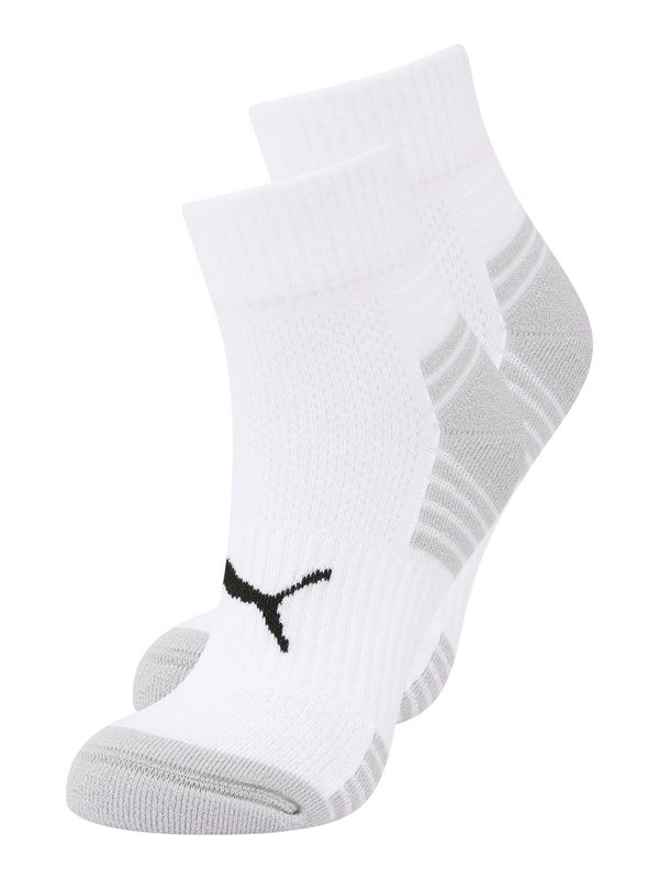 PUMA PUMA Спортни чорапи  светлосиво / черно / бяло