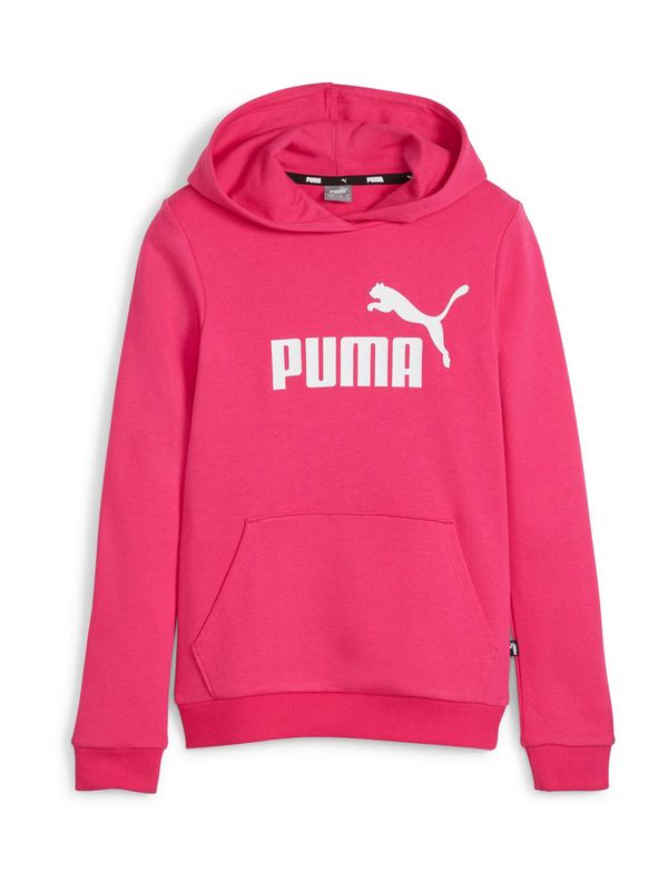 PUMA PUMA Суичър 'Essentials'  розово / бяло