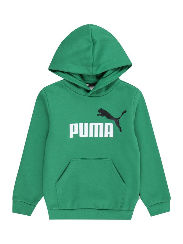 PUMA PUMA Суичър 'Essentials'  зелено / черно / бяло