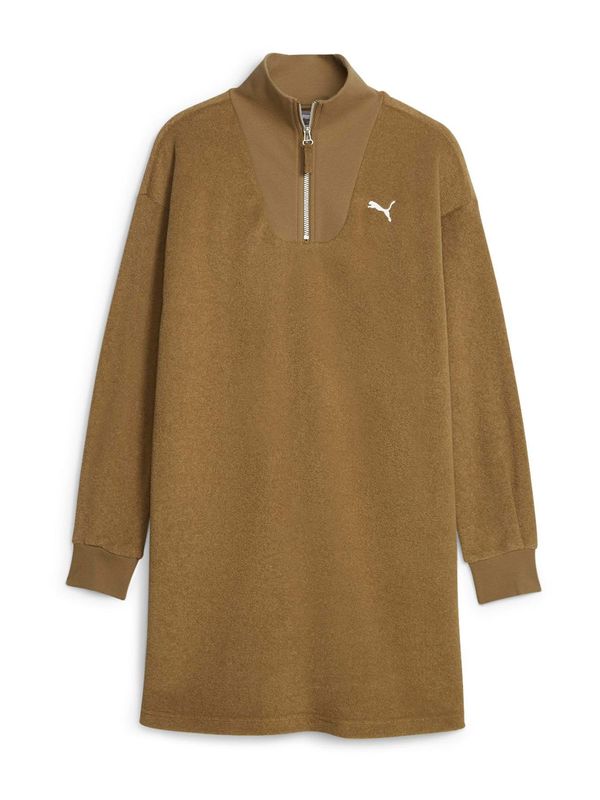 PUMA PUMA Суичър 'Her'  кафяво / бяло