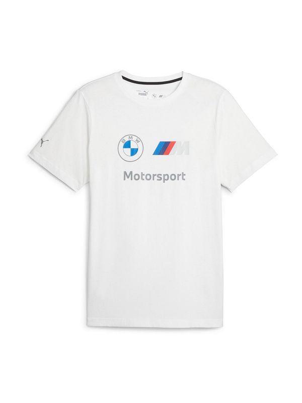 PUMA PUMA Тениска  кралско синьо / тъмносиво / червено / бяло