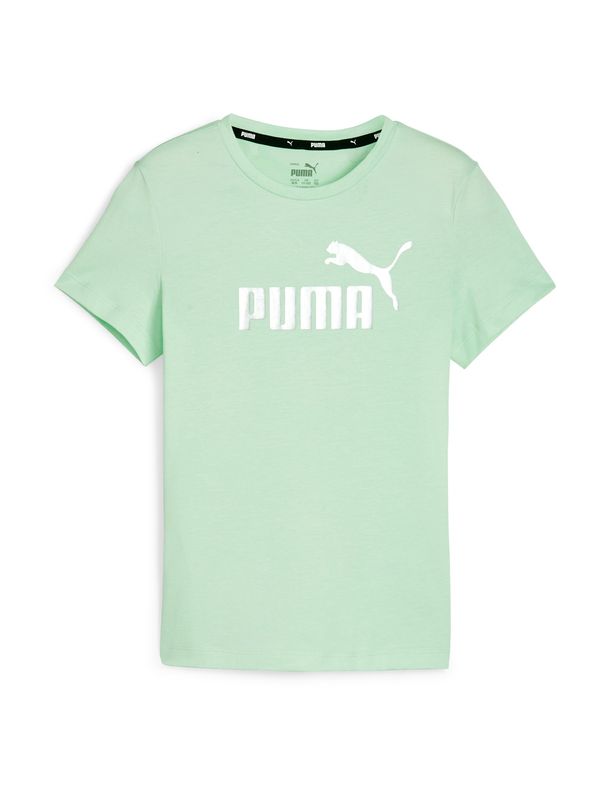 PUMA PUMA Тениска  мента / бяло