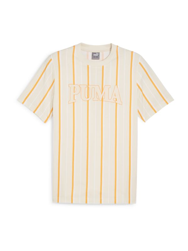 PUMA PUMA Тениска 'SQUAD'  светлооранжево / бяло / мръсно бяло
