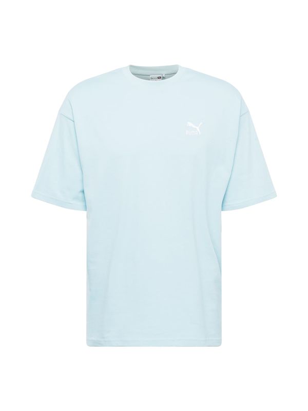 PUMA PUMA Тениска  светлосиньо / бяло