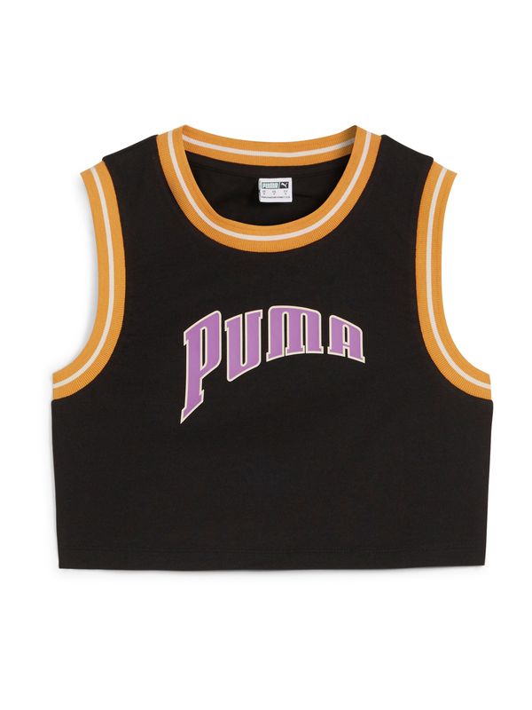 PUMA PUMA Топ  лилав / оранжево / черно / бяло