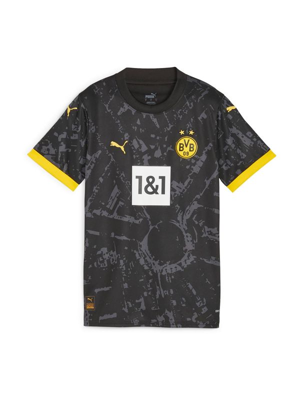 PUMA PUMA Трико 'Borussia Dortmund Away 2023/2024'  жълто / сиво / черно / бяло