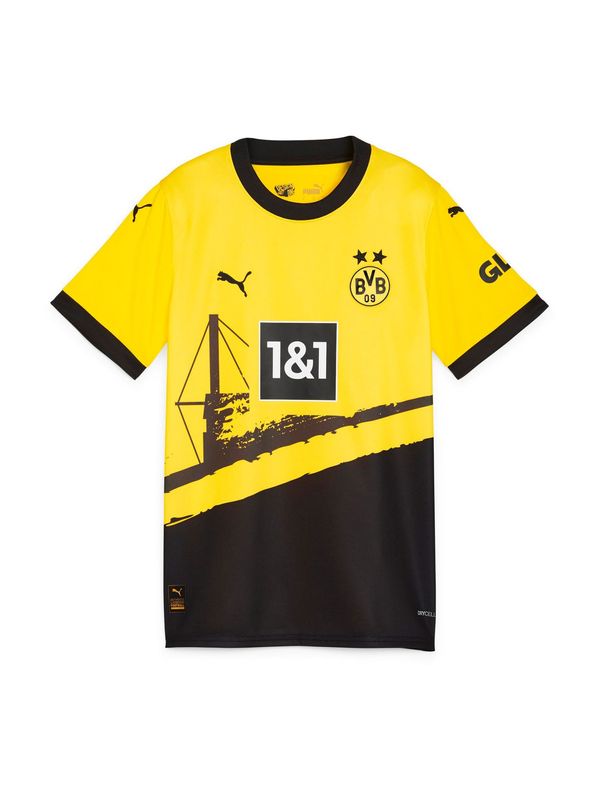 PUMA PUMA Трико 'BVB Home'  жълто / черно / бяло