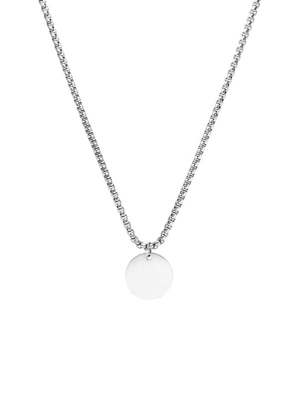 PURELEI PURELEI Верижка 'Kumu O Coin'  сребърно
