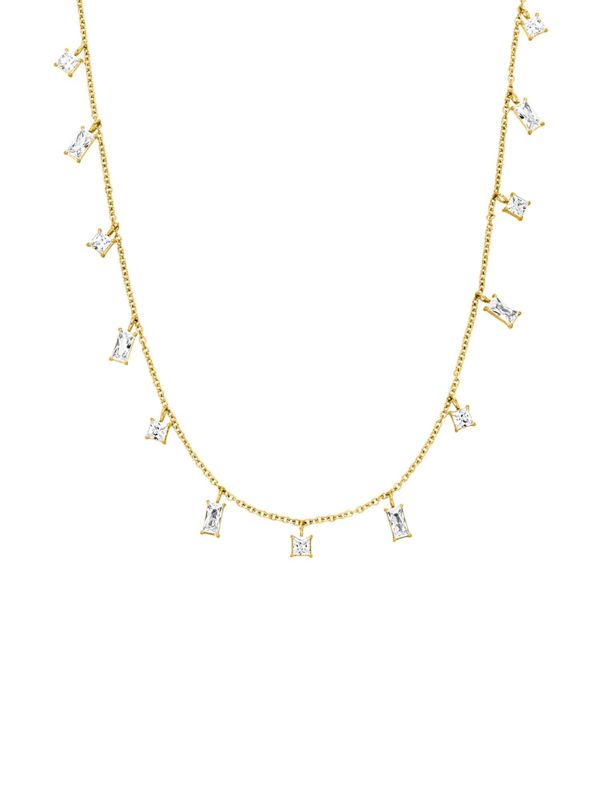 PURELEI PURELEI Верижка 'Powder'  злато / бяло