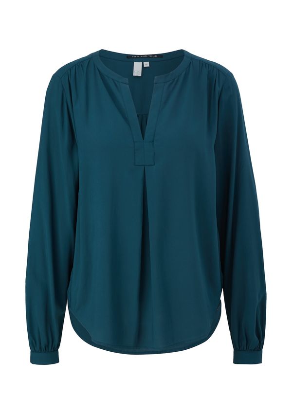 QS QS Блуза  петрол