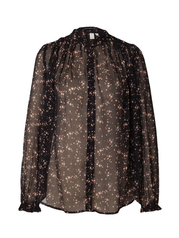 QS QS Блуза  смарагдово зелено / пудра / черно / мръсно бяло