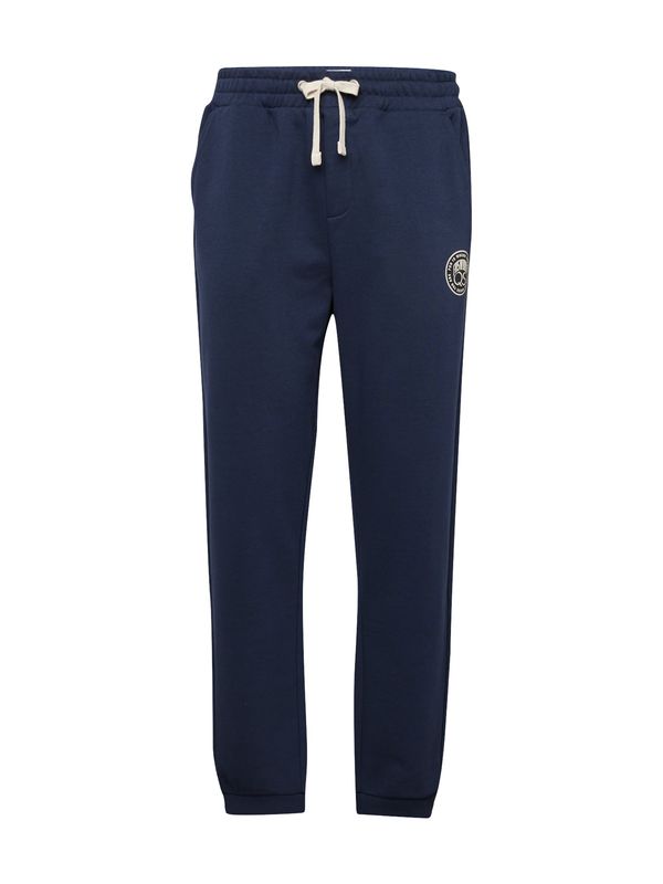 QS QS Панталон  синьо / бяло