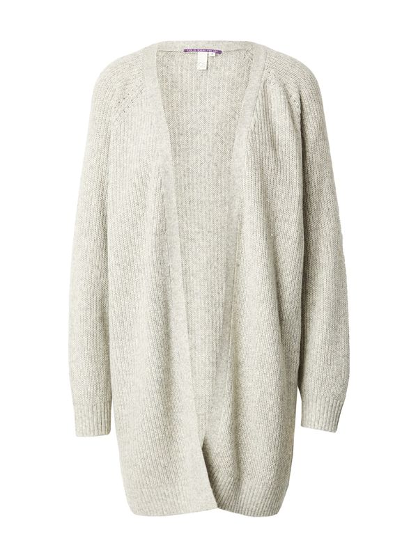 QS QS Плетена жилетка  бежово меланж